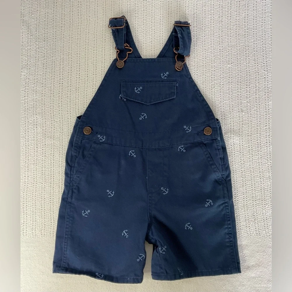OshKosh B'gosh Blue Overalls with Adjustable Straps